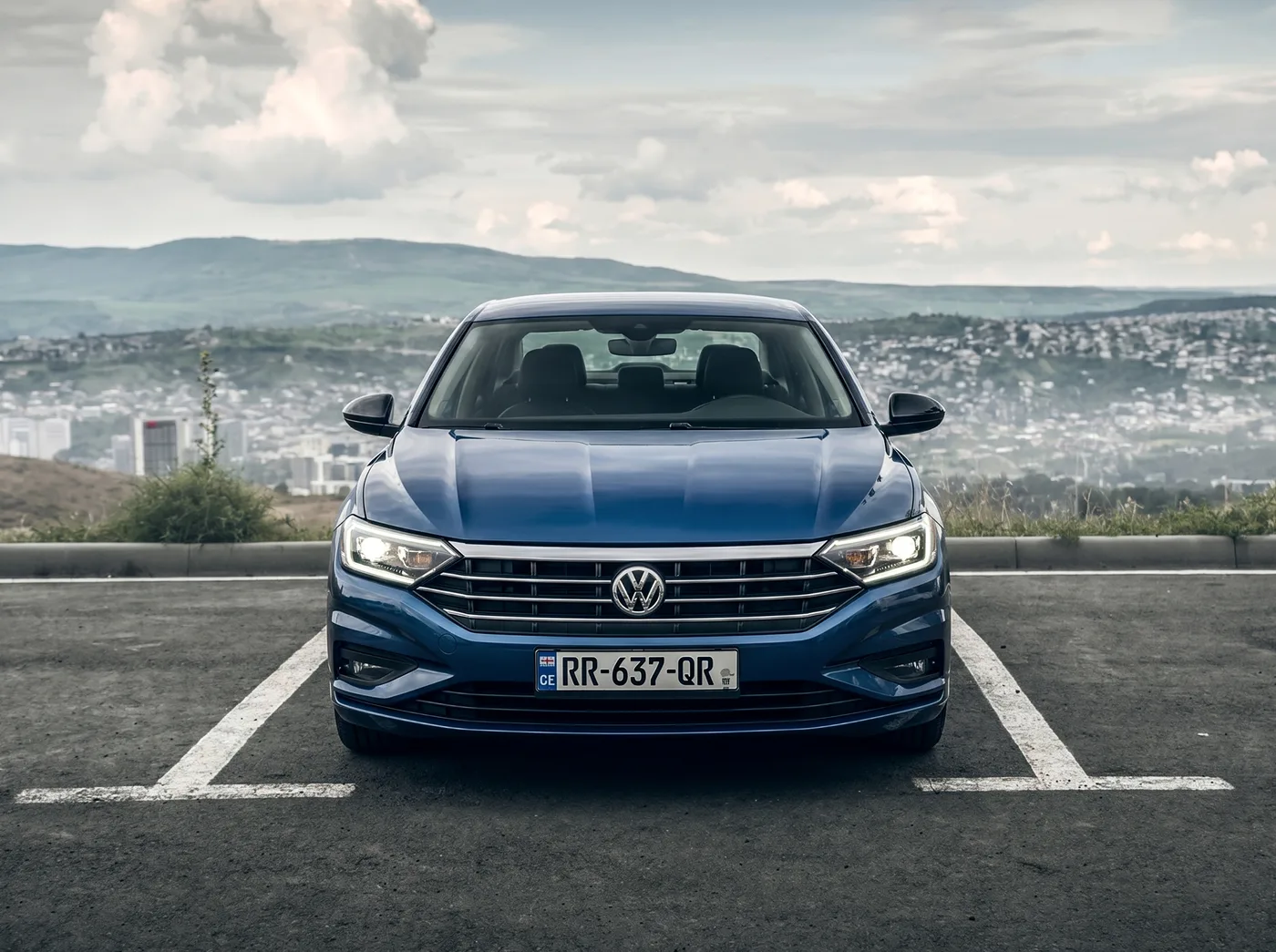 Volkswagen Jetta Sport 2025 - rear view - RentGeo Cars